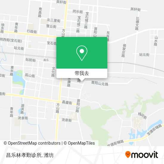 昌乐林孝勤诊所地图