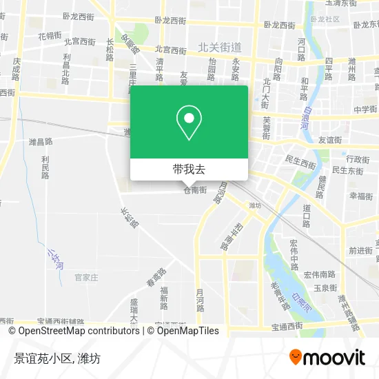 景谊苑小区地图