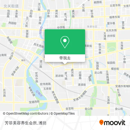 芳菲美容养生会所地图