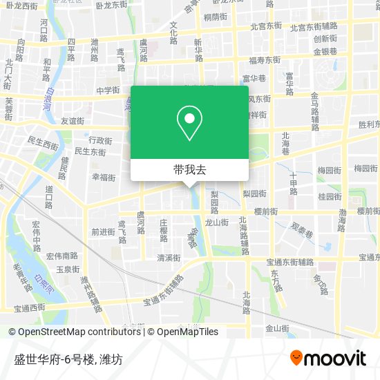盛世华府-6号楼地图