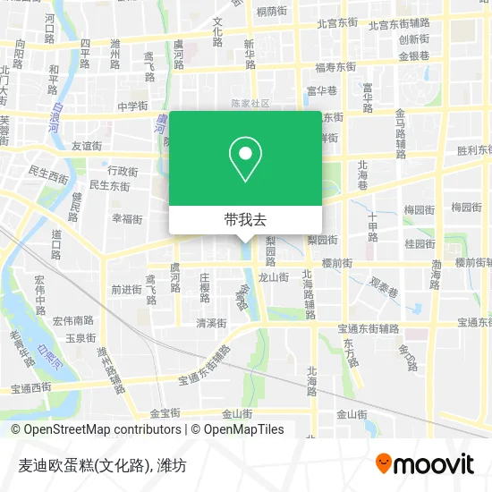 麦迪欧蛋糕(文化路)地图