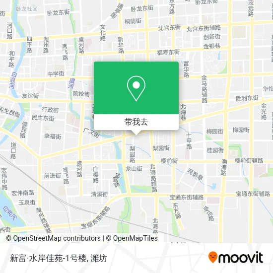 新富·水岸佳苑-1号楼地图