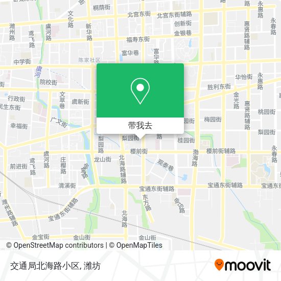 交通局北海路小区地图