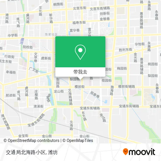 交通局北海路小区地图