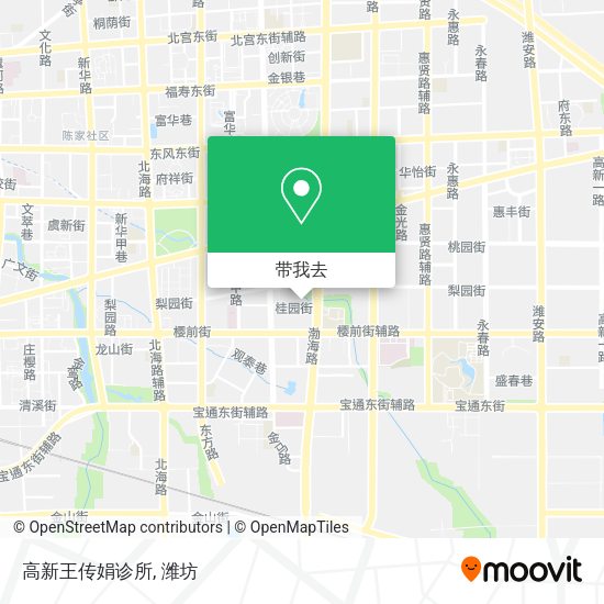 高新王传娟诊所地图