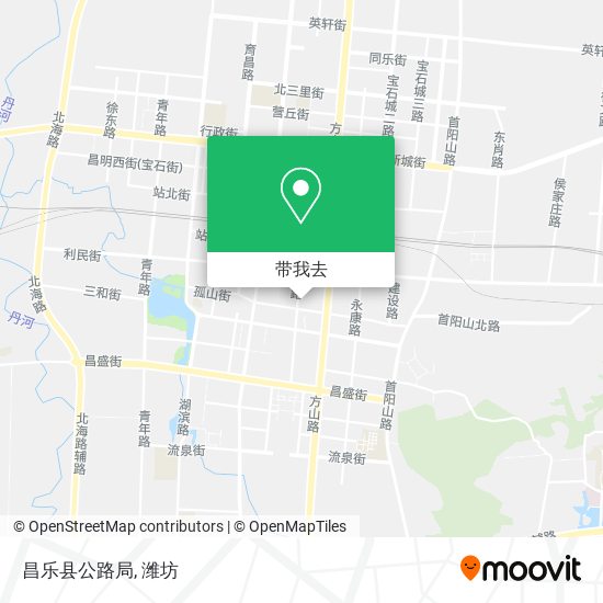 昌乐县公路局地图