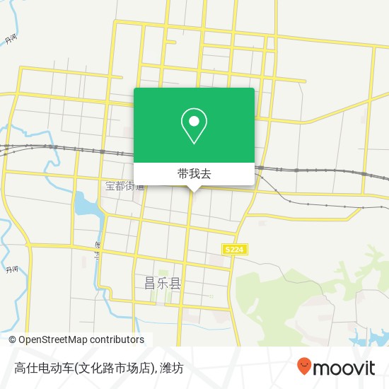 高仕电动车(文化路市场店)地图