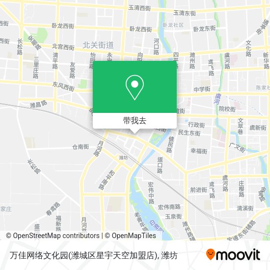万佳网络文化园(潍城区星宇天空加盟店)地图