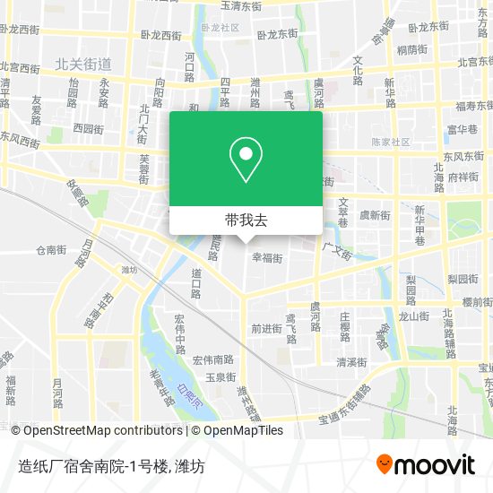 造纸厂宿舍南院-1号楼地图