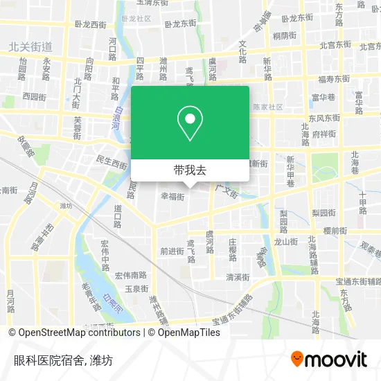 眼科医院宿舍地图