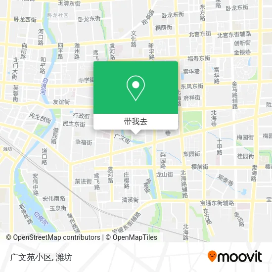 广文苑小区地图