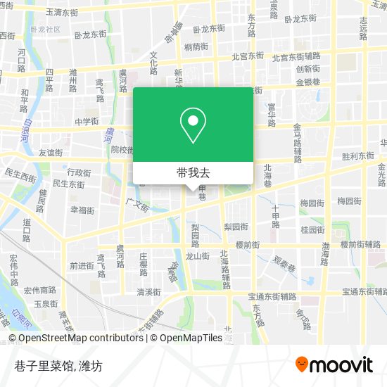 巷子里菜馆地图