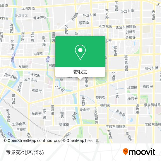 帝景苑-北区地图