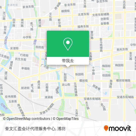 奎文汇盈会计代理服务中心地图