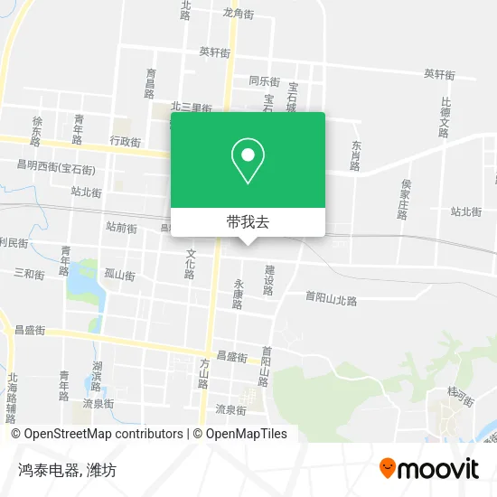 鸿泰电器地图