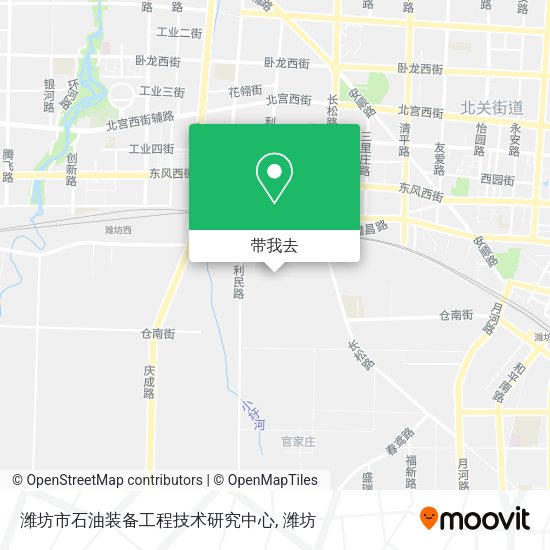 潍坊市石油装备工程技术研究中心地图