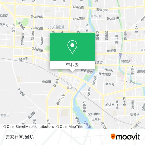 康家社区地图