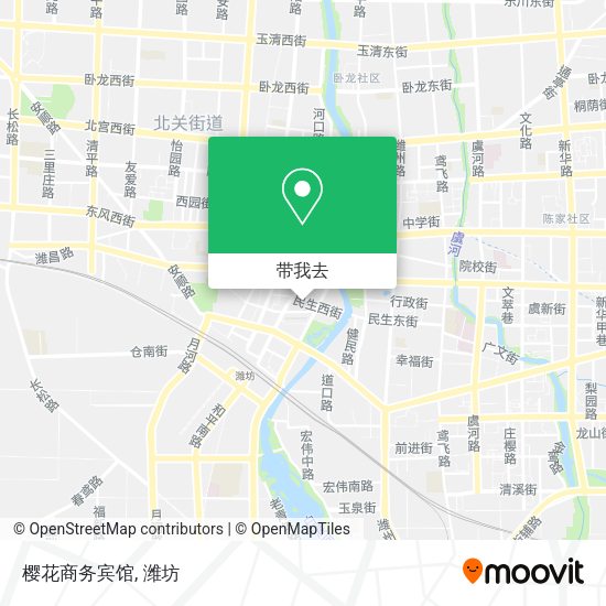 樱花商务宾馆地图