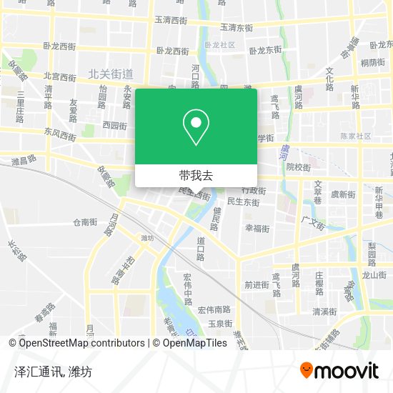 泽汇通讯地图