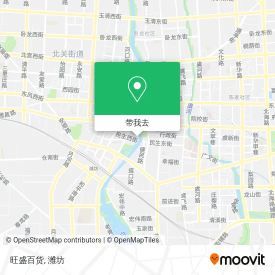 旺盛百货地图