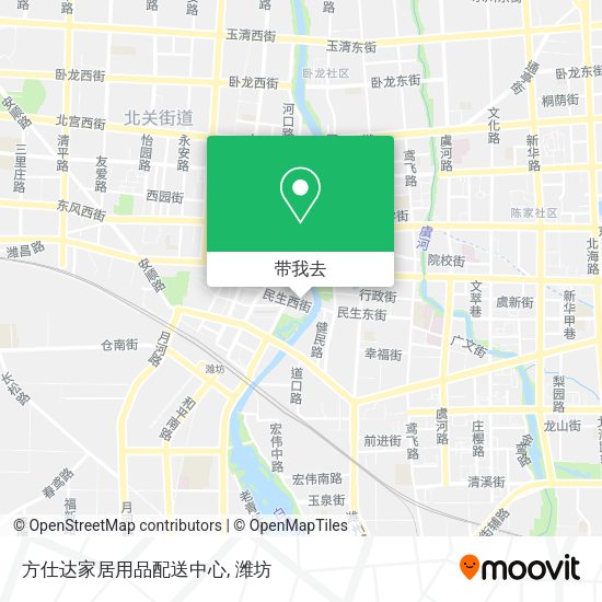 方仕达家居用品配送中心地图
