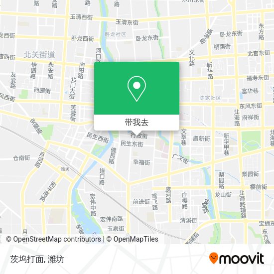 茨坞打面地图