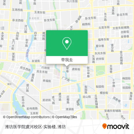 潍坊医学院虞河校区-实验楼地图