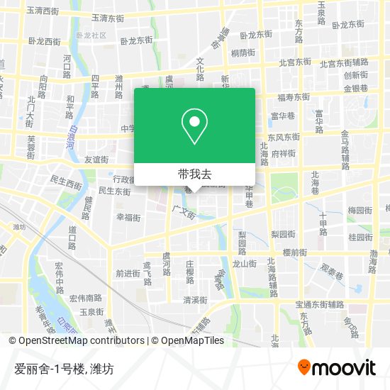 爱丽舍-1号楼地图