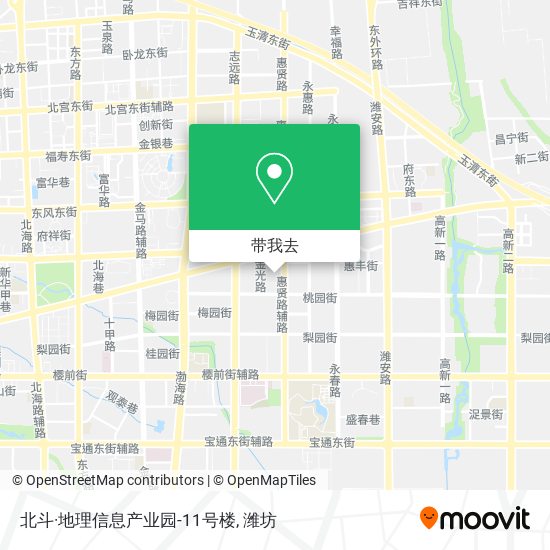 北斗·地理信息产业园-11号楼地图