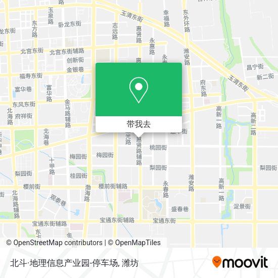 北斗·地理信息产业园-停车场地图
