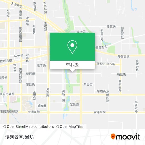 浞河景区地图