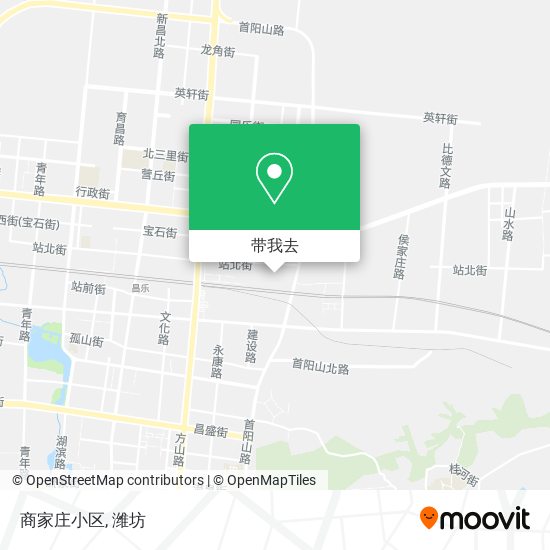 商家庄小区地图