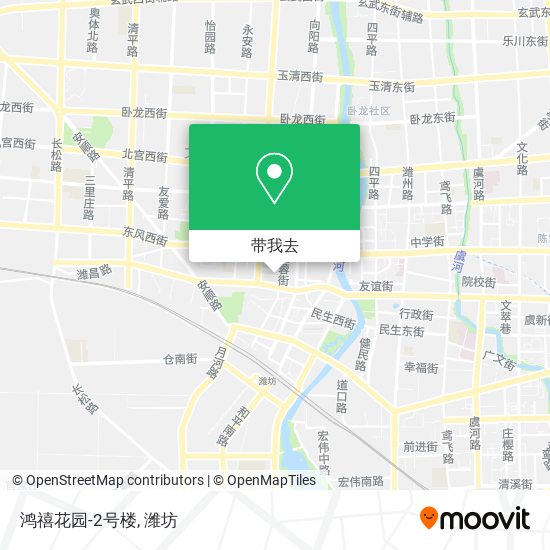 鸿禧花园-2号楼地图