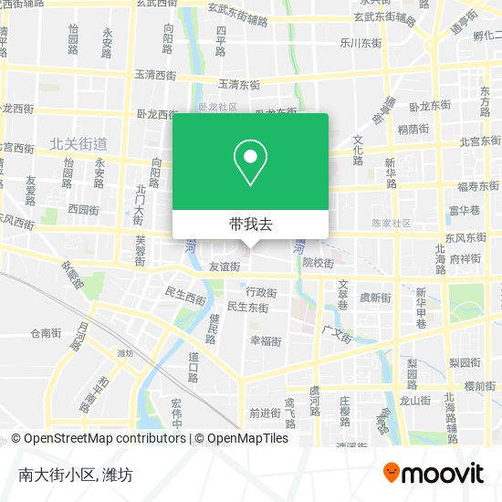 南大街小区地图