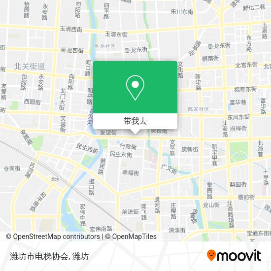 潍坊市电梯协会地图