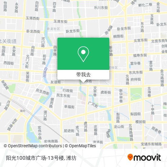 阳光100城市广场-13号楼地图