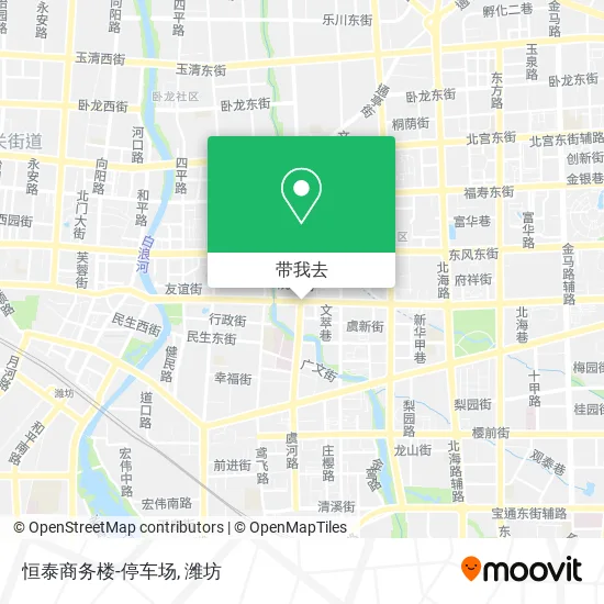 恒泰商务楼-停车场地图