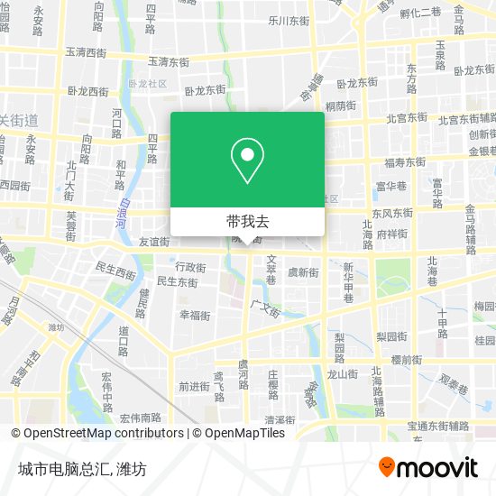 城市电脑总汇地图
