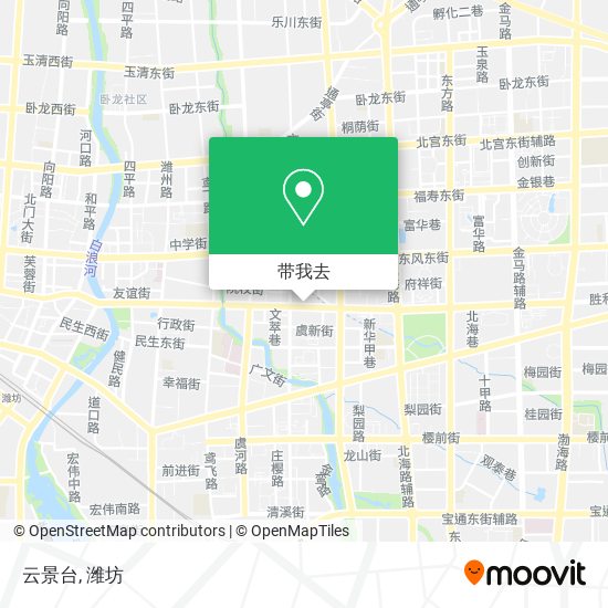 云景台地图