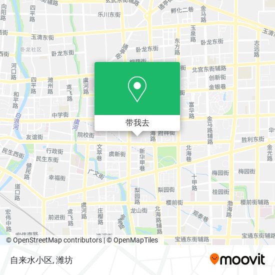 自来水小区地图
