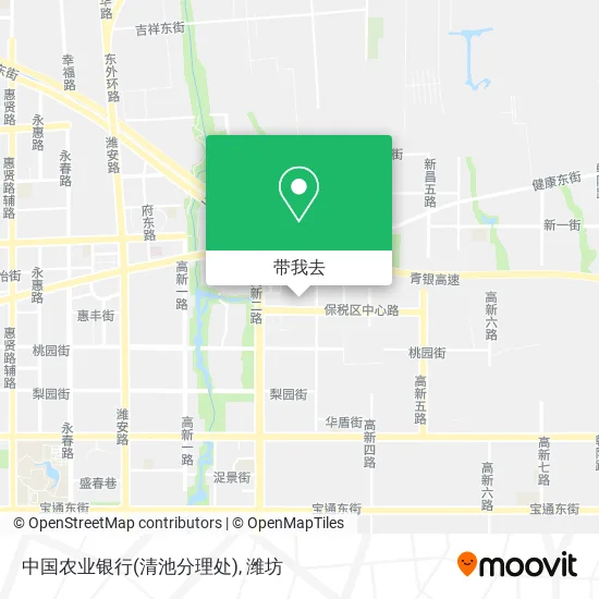 中国农业银行(清池分理处)地图