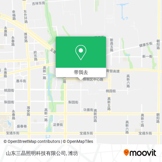 山东三晶照明科技有限公司地图