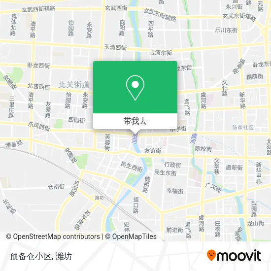 预备仓小区地图