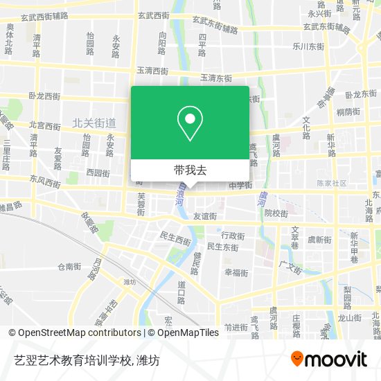 艺翌艺术教育培训学校地图