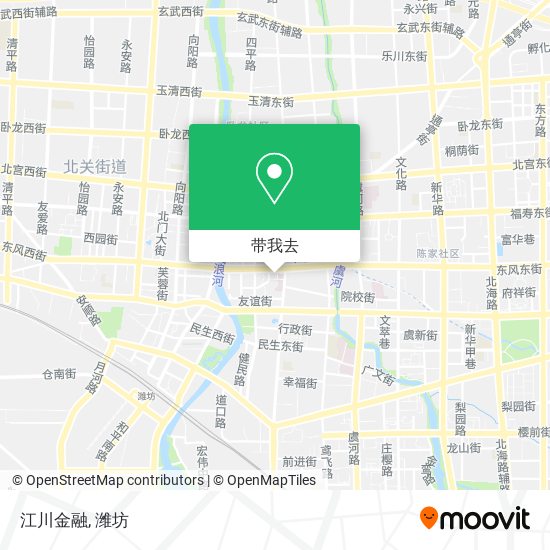 江川金融地图