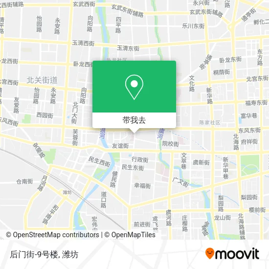 后门街-9号楼地图