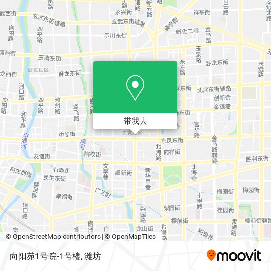向阳苑1号院-1号楼地图