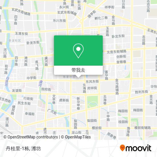 丹桂里-1栋地图