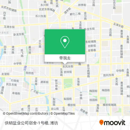 供销盐业公司宿舍-1号楼地图
