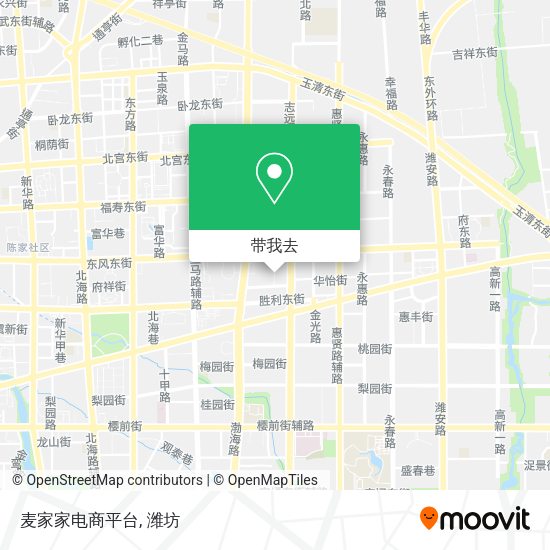 麦家家电商平台地图
